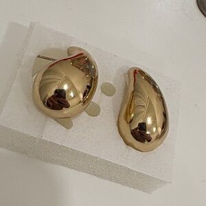 Gold Teardrop Earrings